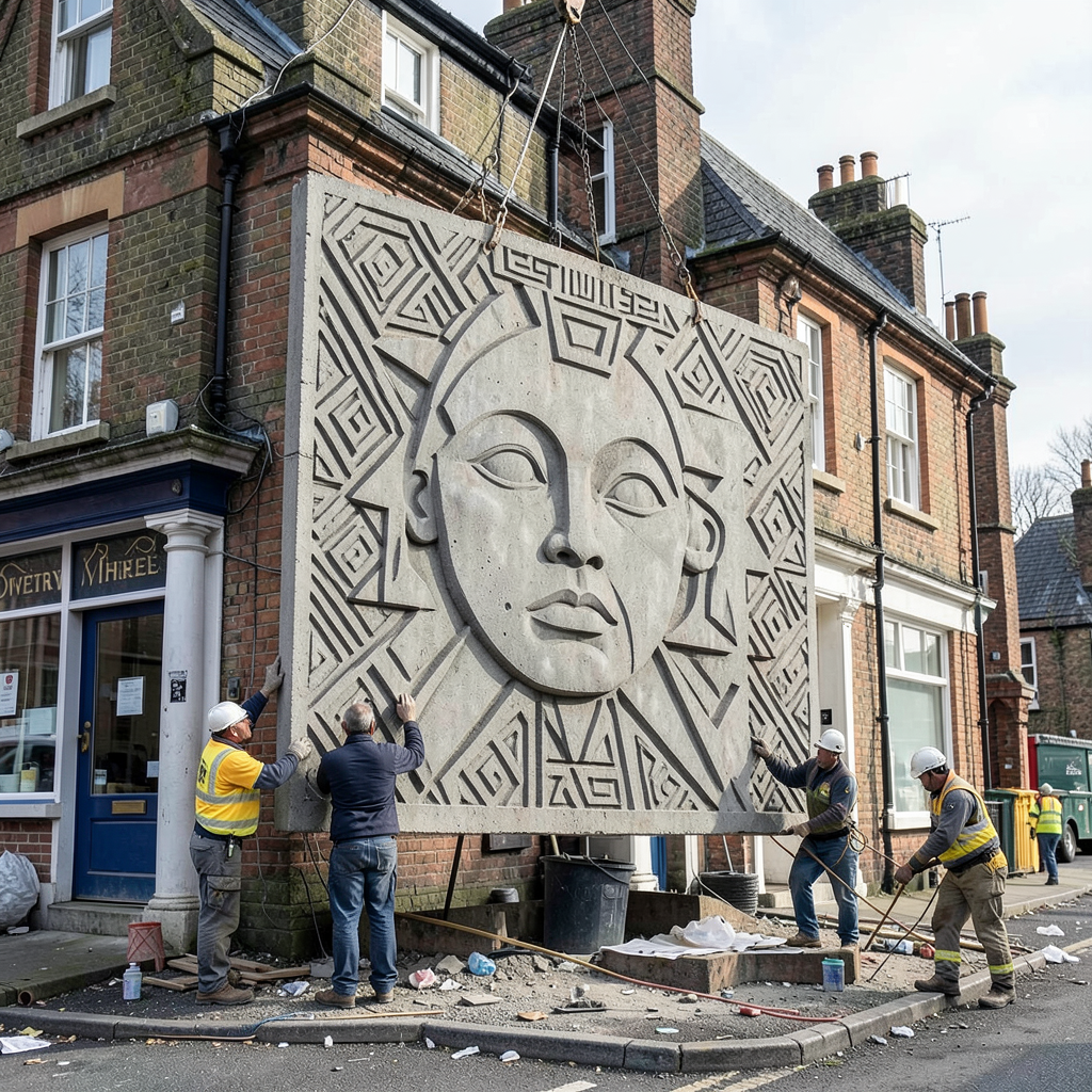 Historic Three Tuns mural lifted from Coventry pub ahead of demolition